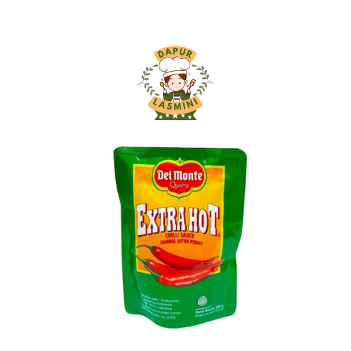

Delmonte Saus Extra Hot Chilli Pouch 200 Gram