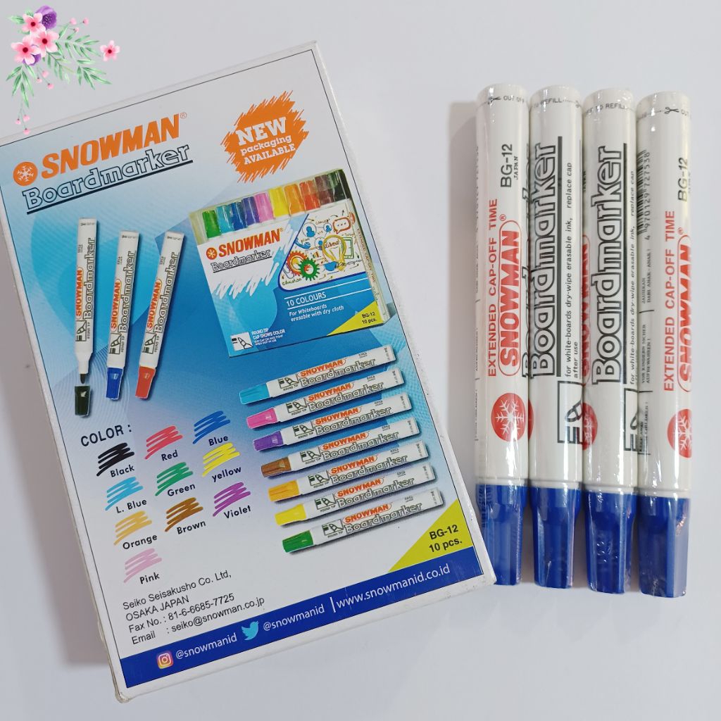 

SPIDOL SNOWMAN WHITE BOARD/SPIDOL PAPAN TULIS
