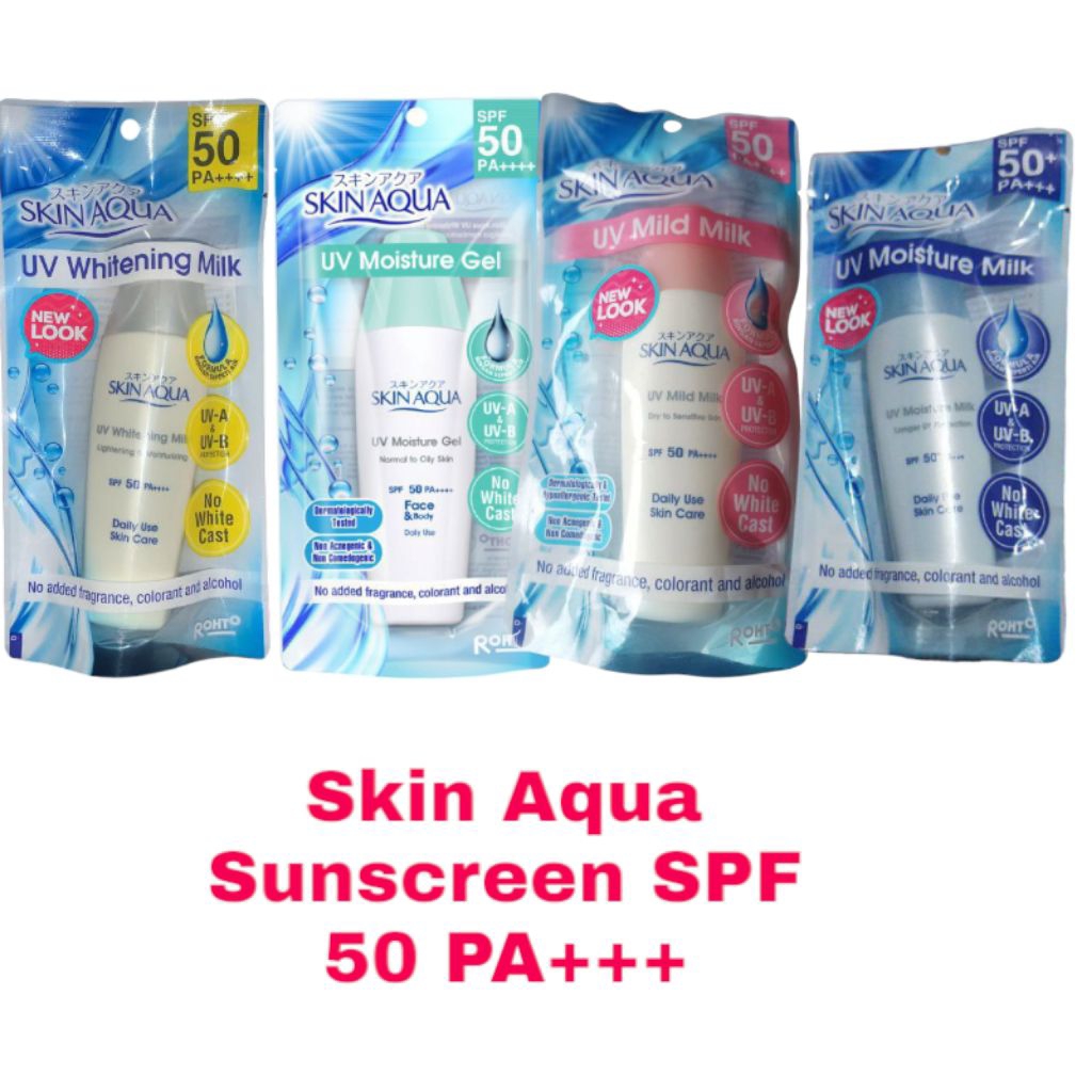Skin Aqua Sunscreen SPF 50/ Sunscreen SPF 50 Skin Aqua / UV Whitening Skin Aqua