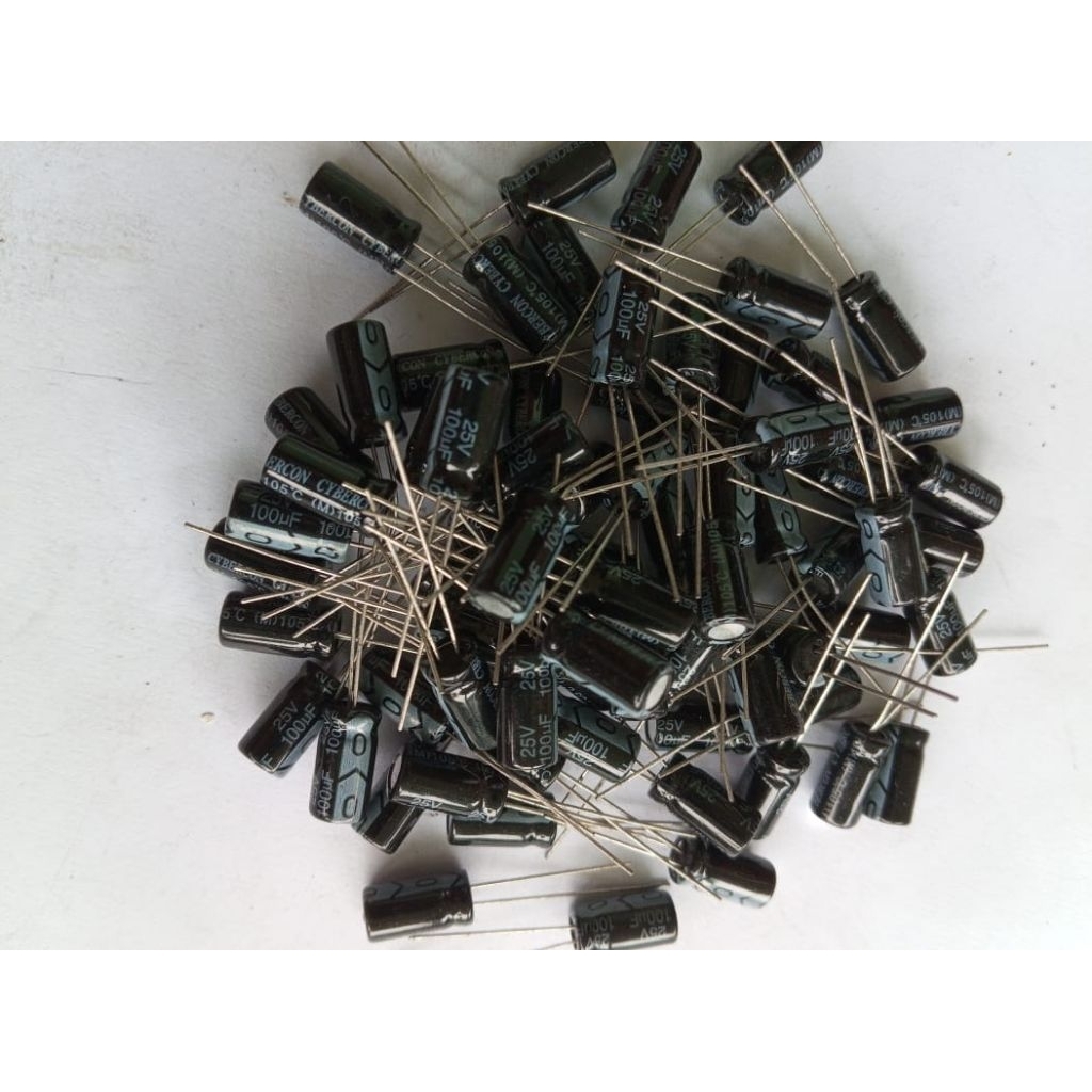 elco 100uf/25v cybercon elko