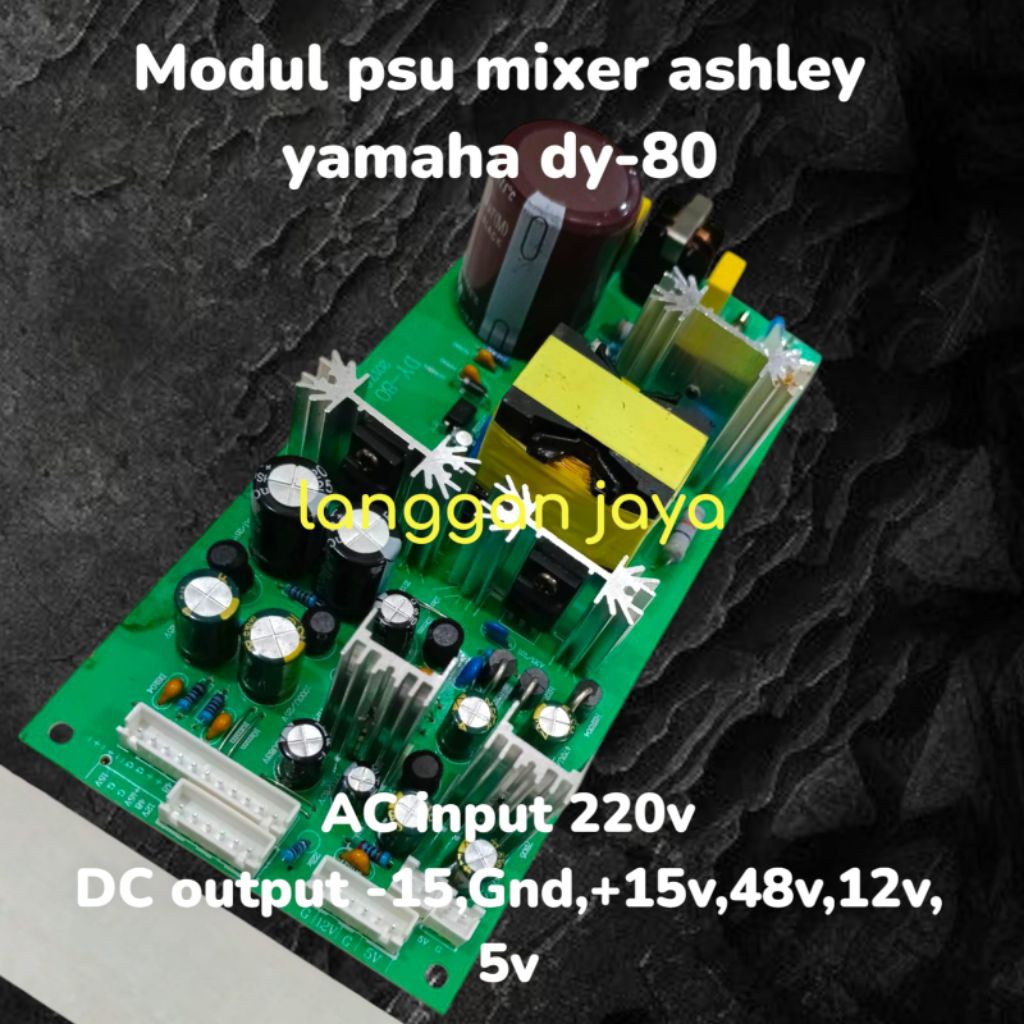 modul psu mixer dy-80 modul psu mixer 16-32chanel modul psu mixer ashley yamaha dy-80