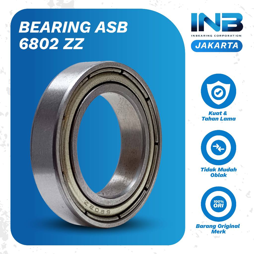 Laker Bearing 6802 ZZ ASB Bearing Laker Conrod Arm Vixion Unitrack Vixion Old INB Original ASB JAKAR