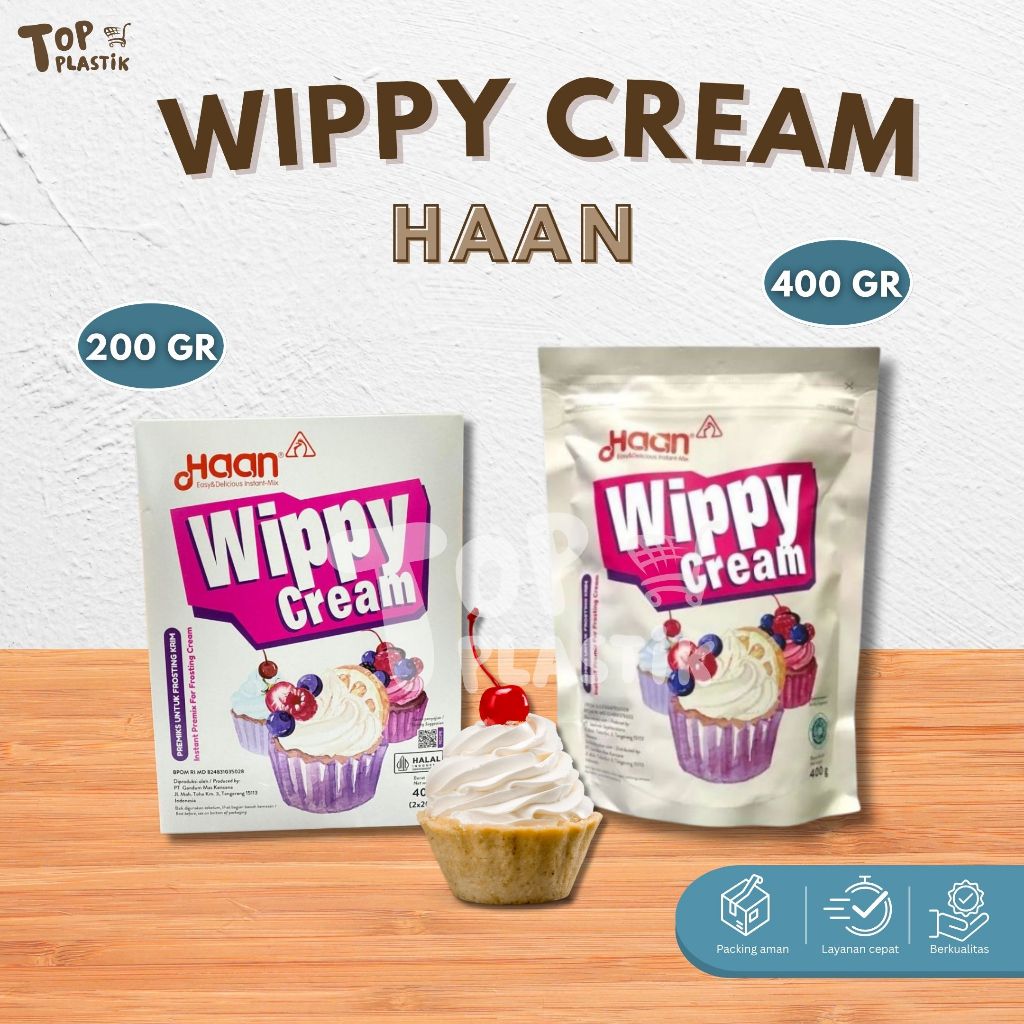 

Haan Wippy Cream HAAN 400 GR