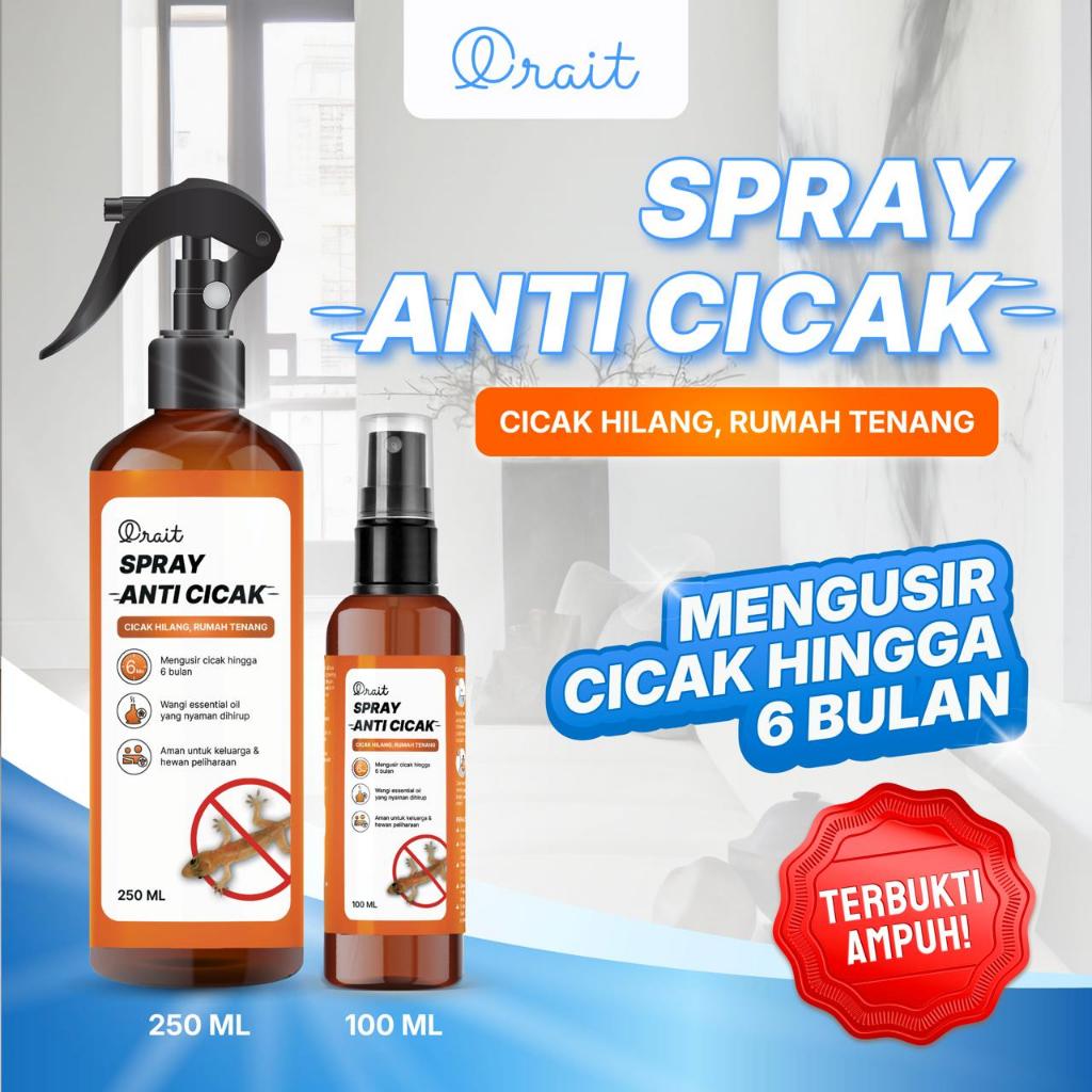 

OLRAIT Spary Anti Cicak 250 ML Premium