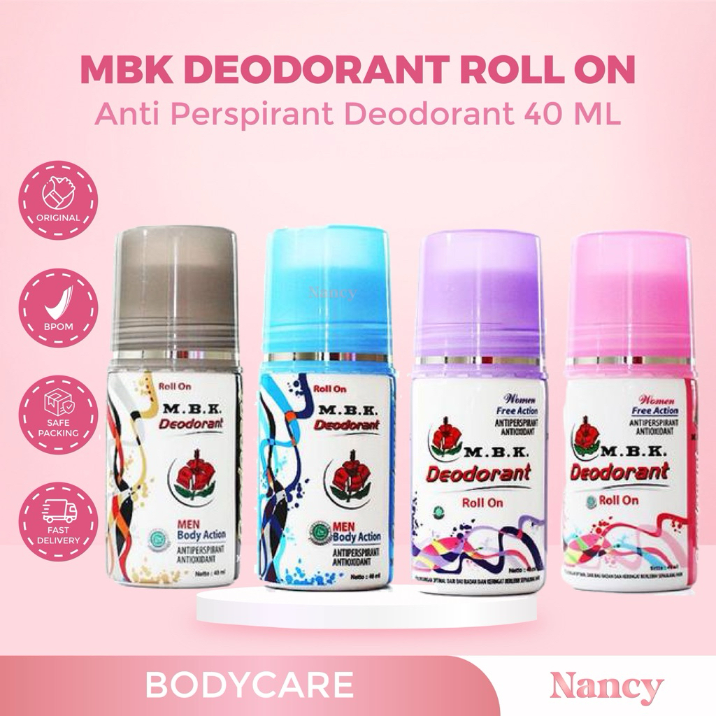 MBK DEODORANT ROLL ON 40 ML BPOM