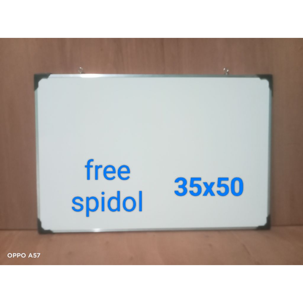 

papan tulis white boardi ukuran 35x50