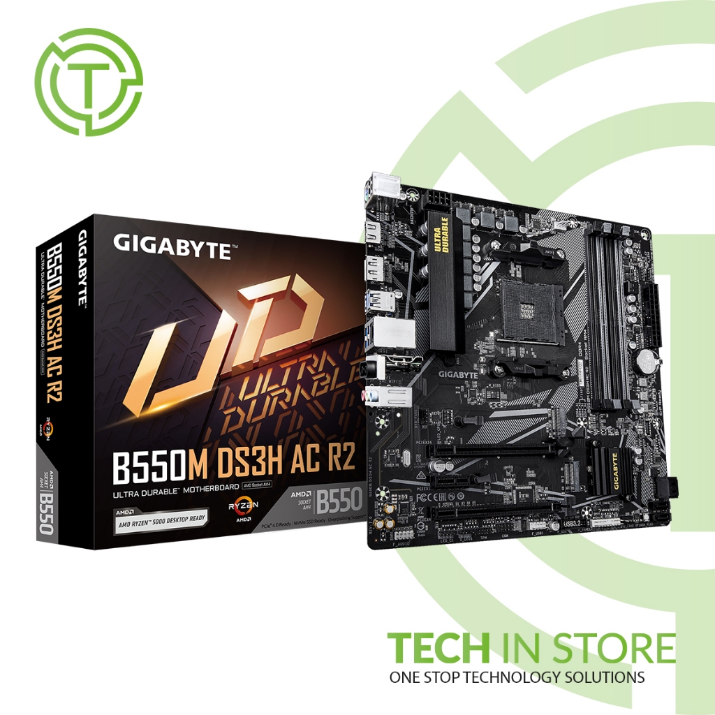 Gigabyte B550M DS3H AC R2