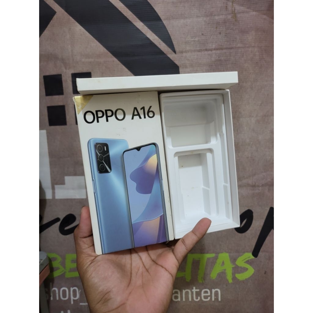 

DUS BOX KOTAK ORIGINAL OPPO A16