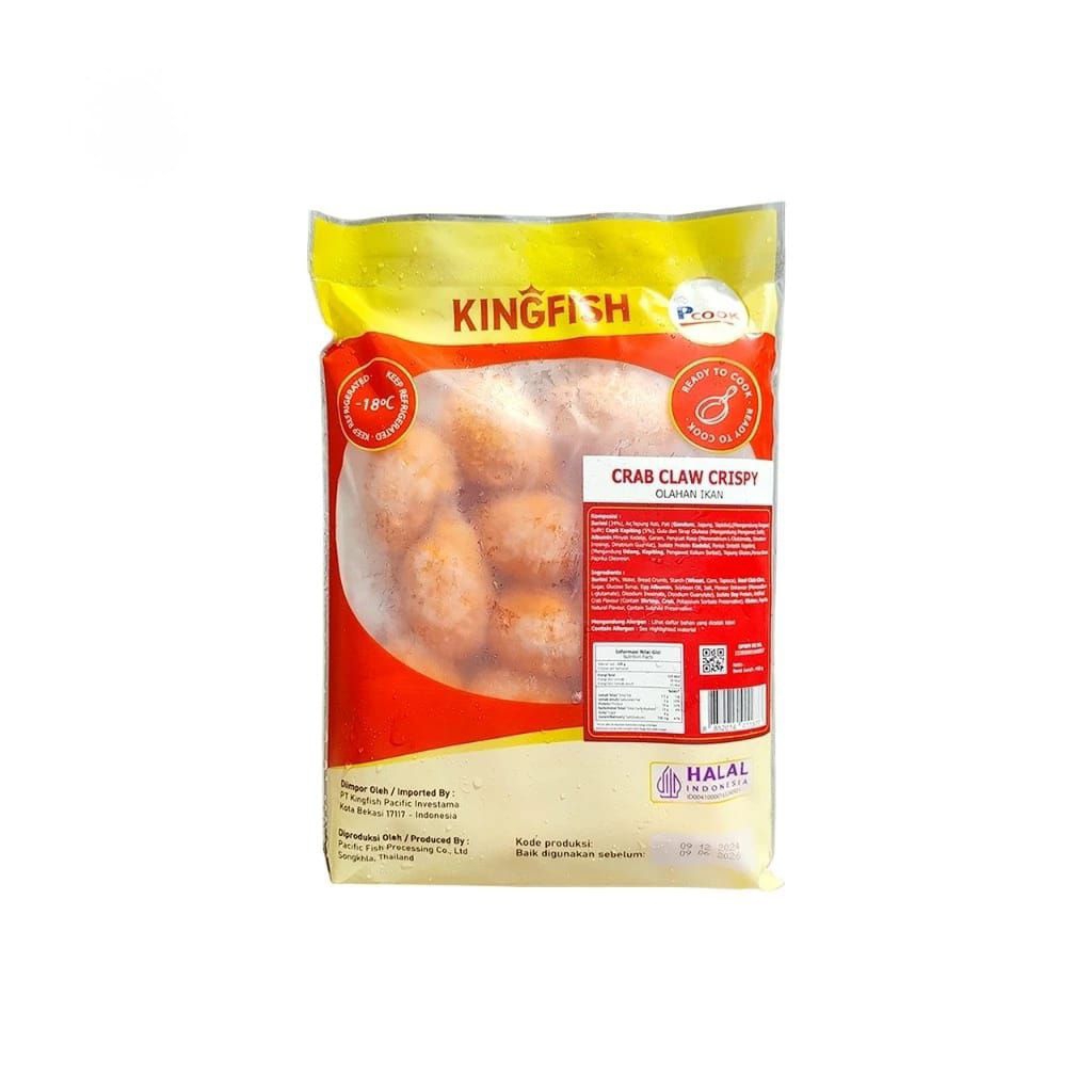 

Kingfish Crab Claw Crispy