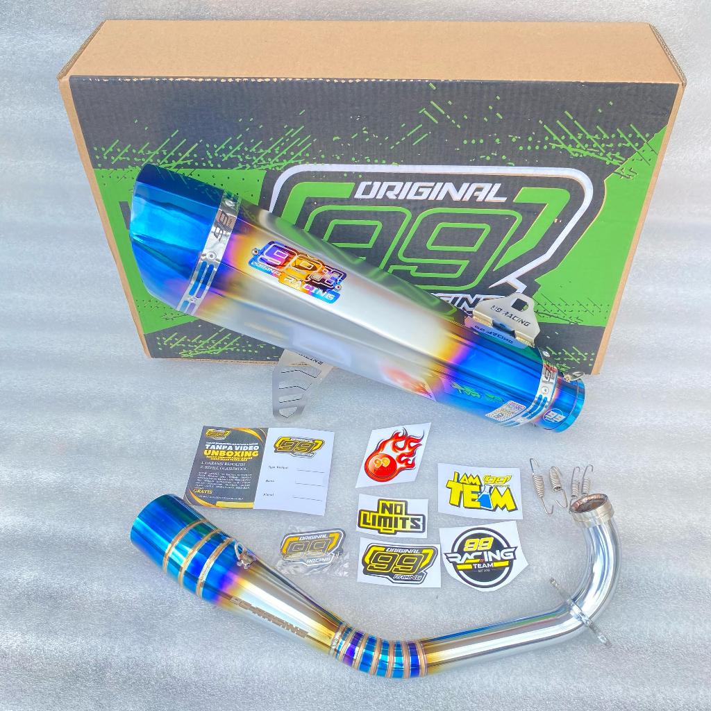 Knalpot yamaha xmax 250 Knalpot xmax 300 full system