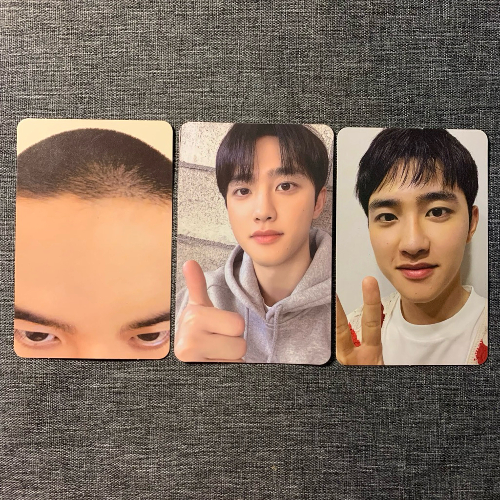 exo d.o. doh kyungsoo official pc photocard album empathy season greetings sg 2024 trading card tc u