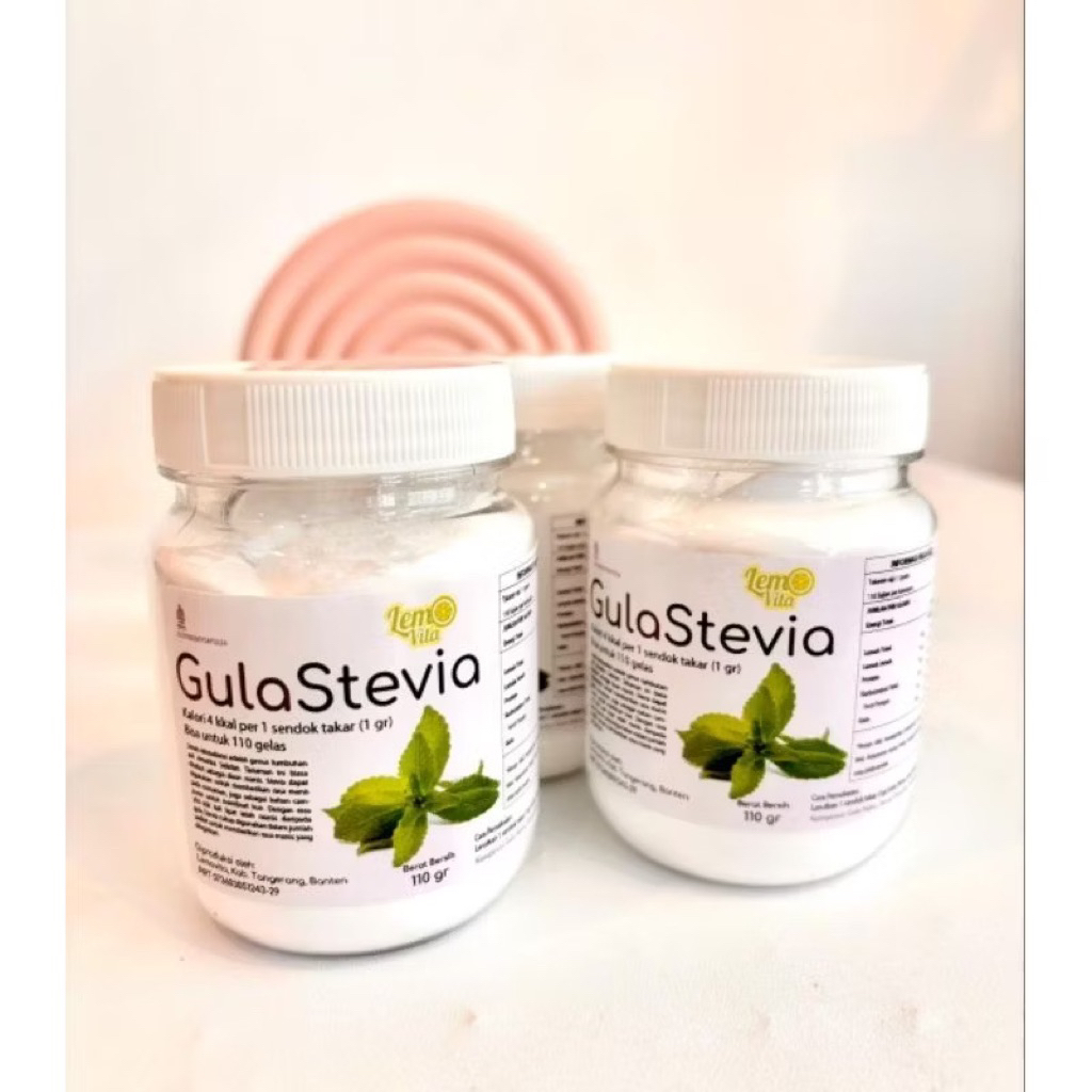 

2PCS GULA STEVIA by Lemovita 110gr BPOM