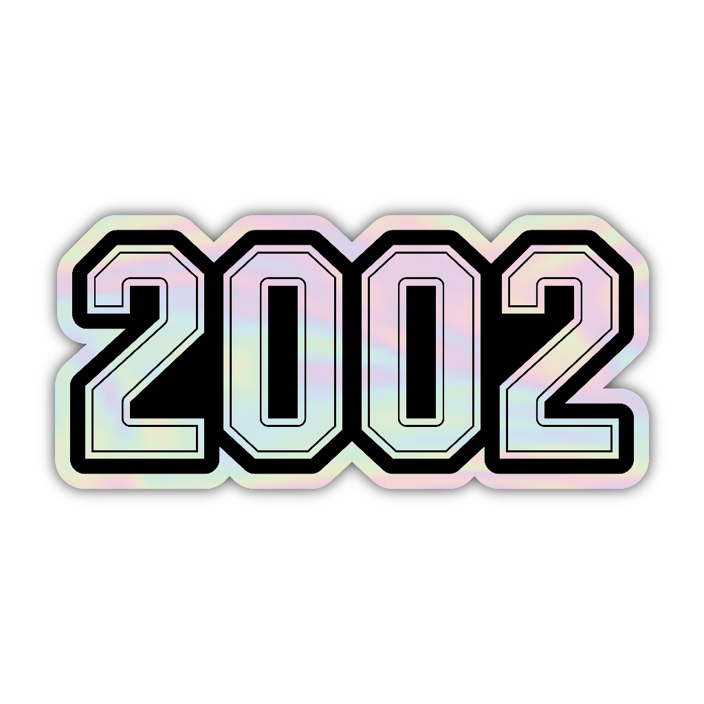 

Z365 sticker 2002 aesthetic, stiker hologram satuan