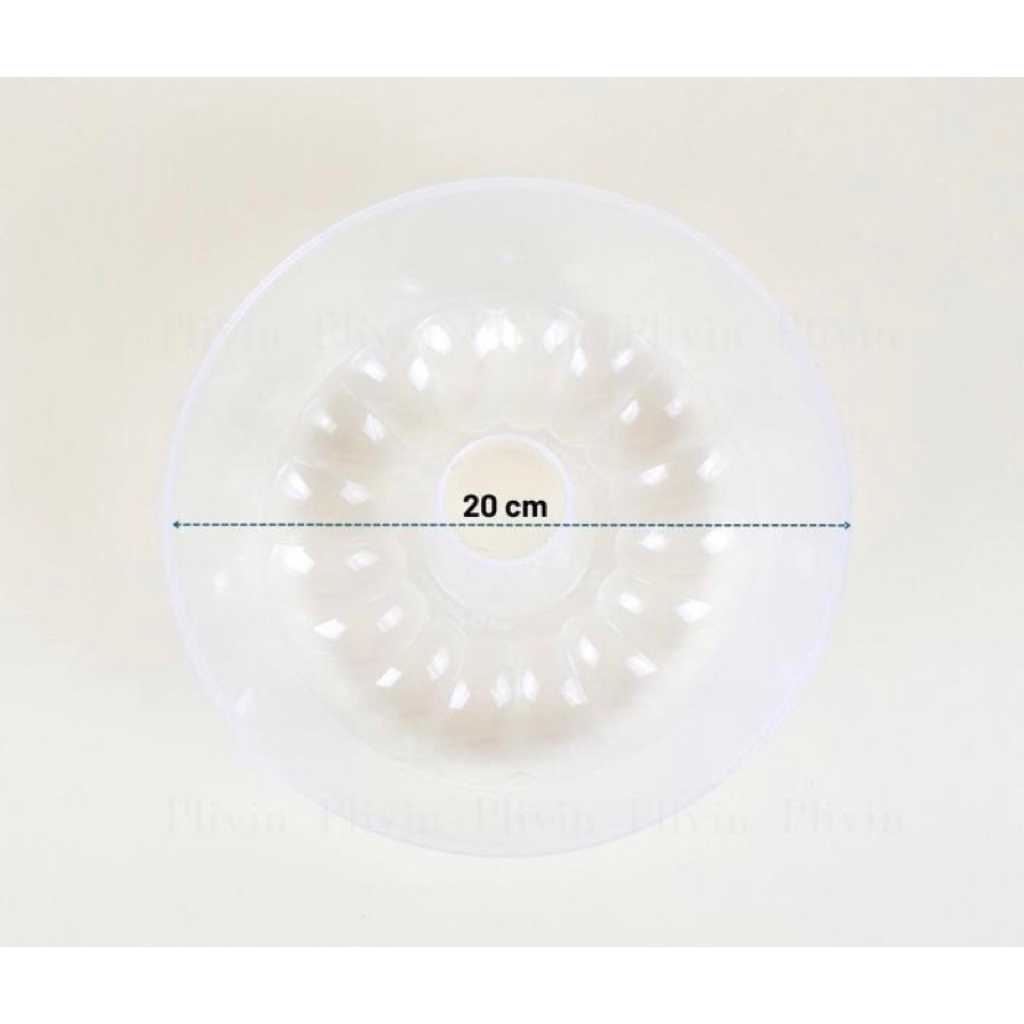 cetakan puding plastik agar agar 20cm