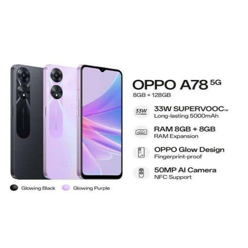 oppo A78 5G Ram 8