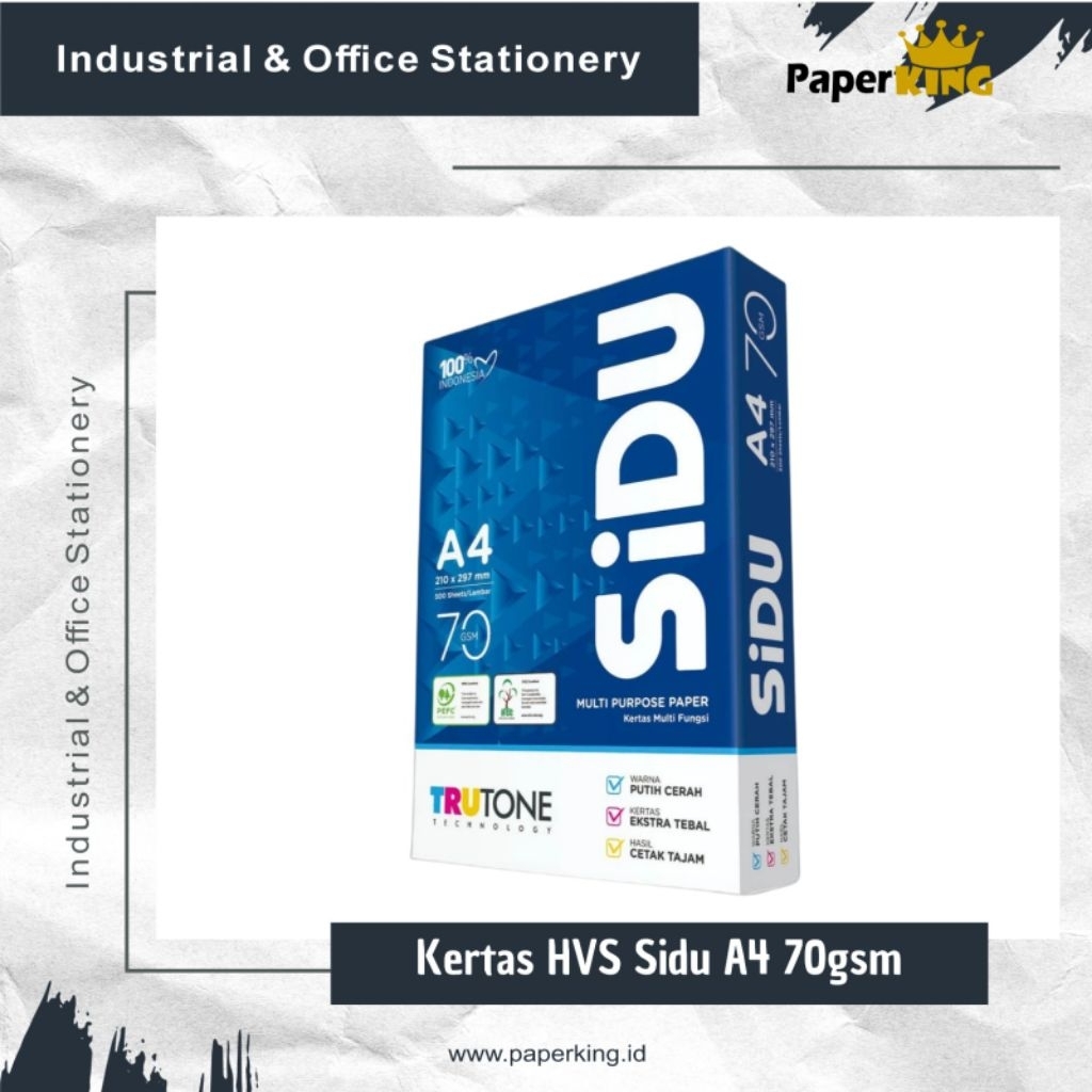 

Kertas HVS sidu F4 70 gsm