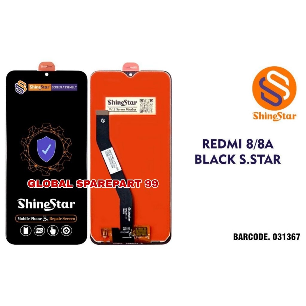 LCD XIAOMI REDMI 8A / REDMI 8 / REDMI 8A PRO / REDMI 8 PRO SHINESTAR SCREEN ASSEMBLY