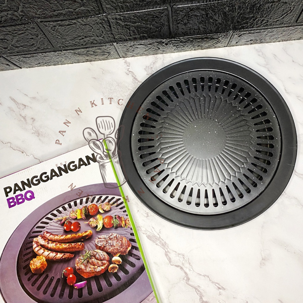 Panggangan BBQ GSF 30 cm/ Alat Panggangan Ayam Daging BBQ Sosis Kebab Roti Bakar/ Panggangan Multifu