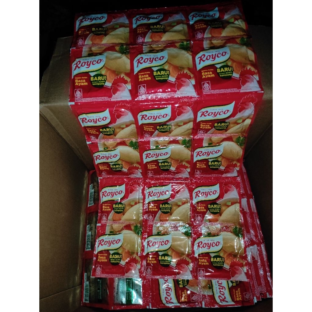 

Royco 3 renteng (isi 36 pcs) / Royco ayam / Royco sapi