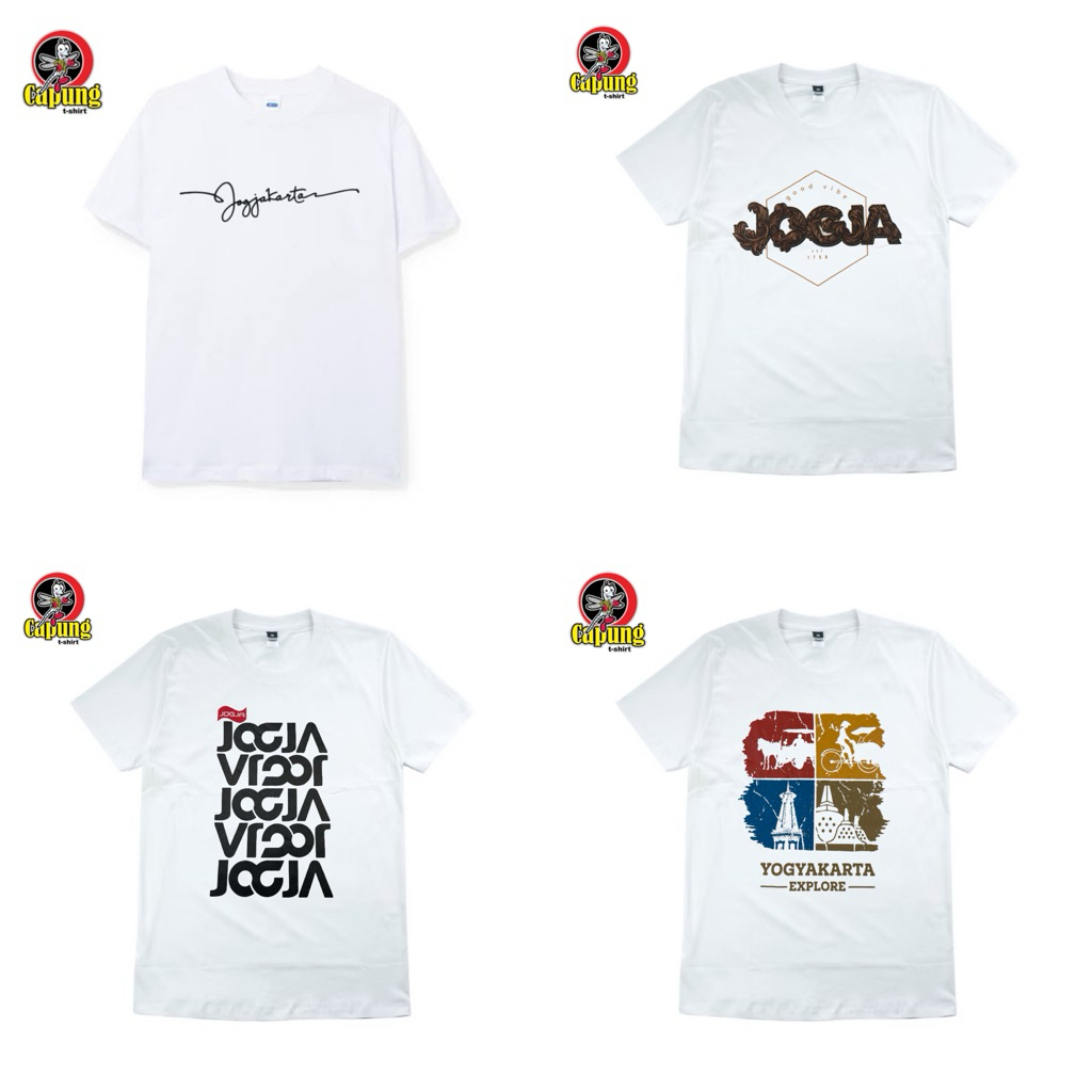Kaos Jogja Kaos Dewasa Capung Tshirt Kaos Oleh Oleh Jogja