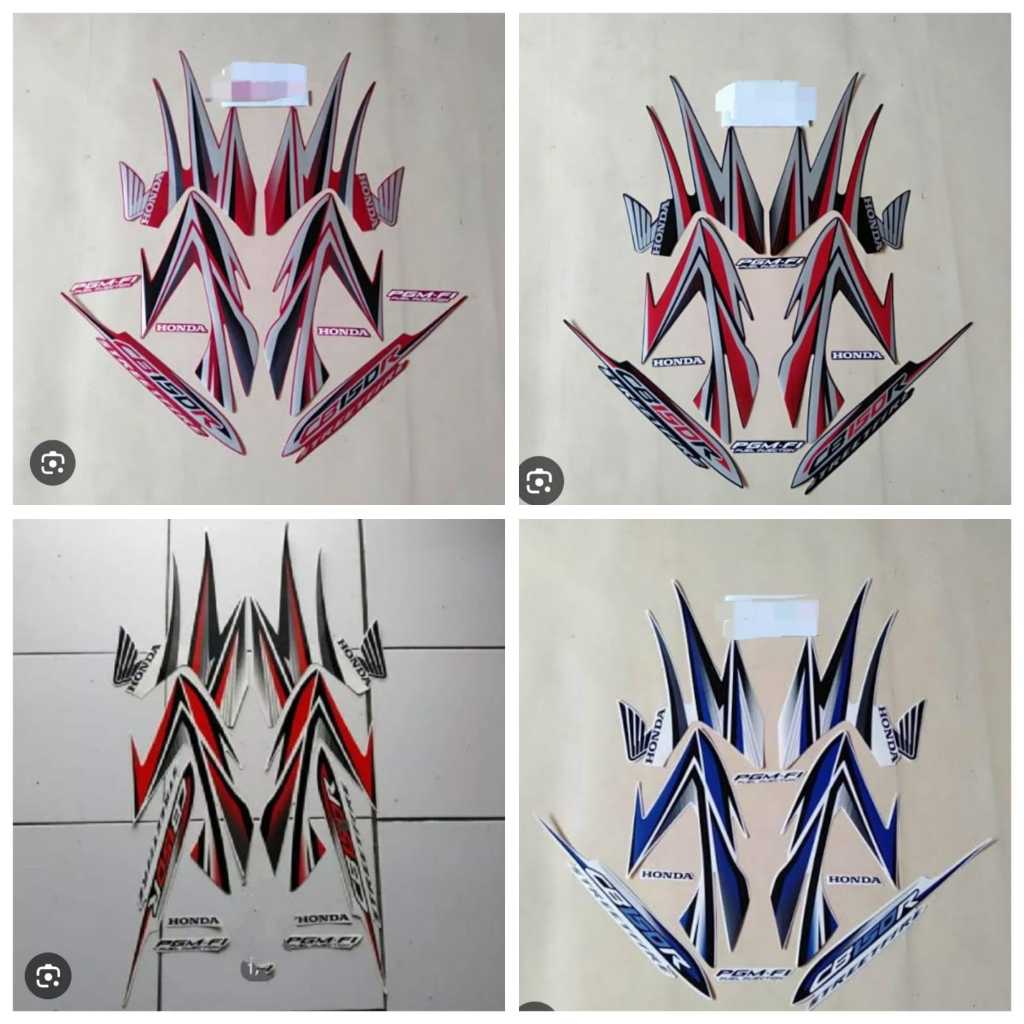 Stiker Striping Honda CB 150R 2013 List Stiker Standar Honda CB 150R 2013 Terbaik