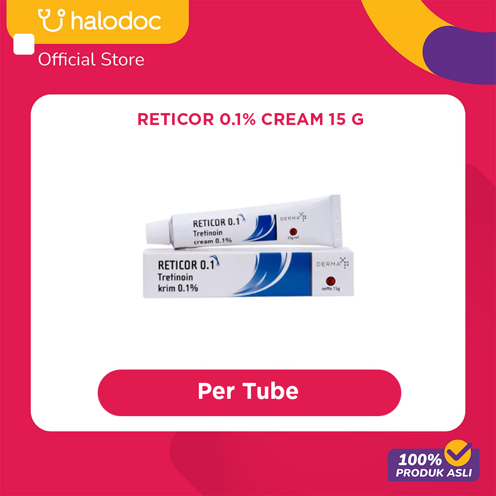 Reticor 0.1% Cream 15 g
