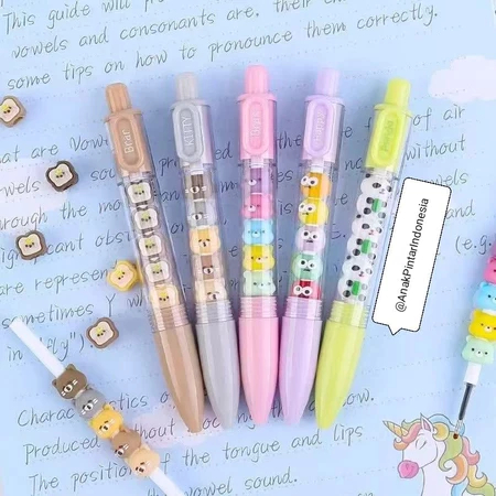 

Weibo Bears Gel Pen [ WB-55676-3 ]