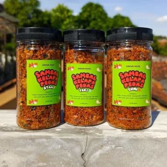 

SAMBAL KELAPA PEDAS RASA CUMI SAMBAL RASA TERI SAMBAL RASA AYAM