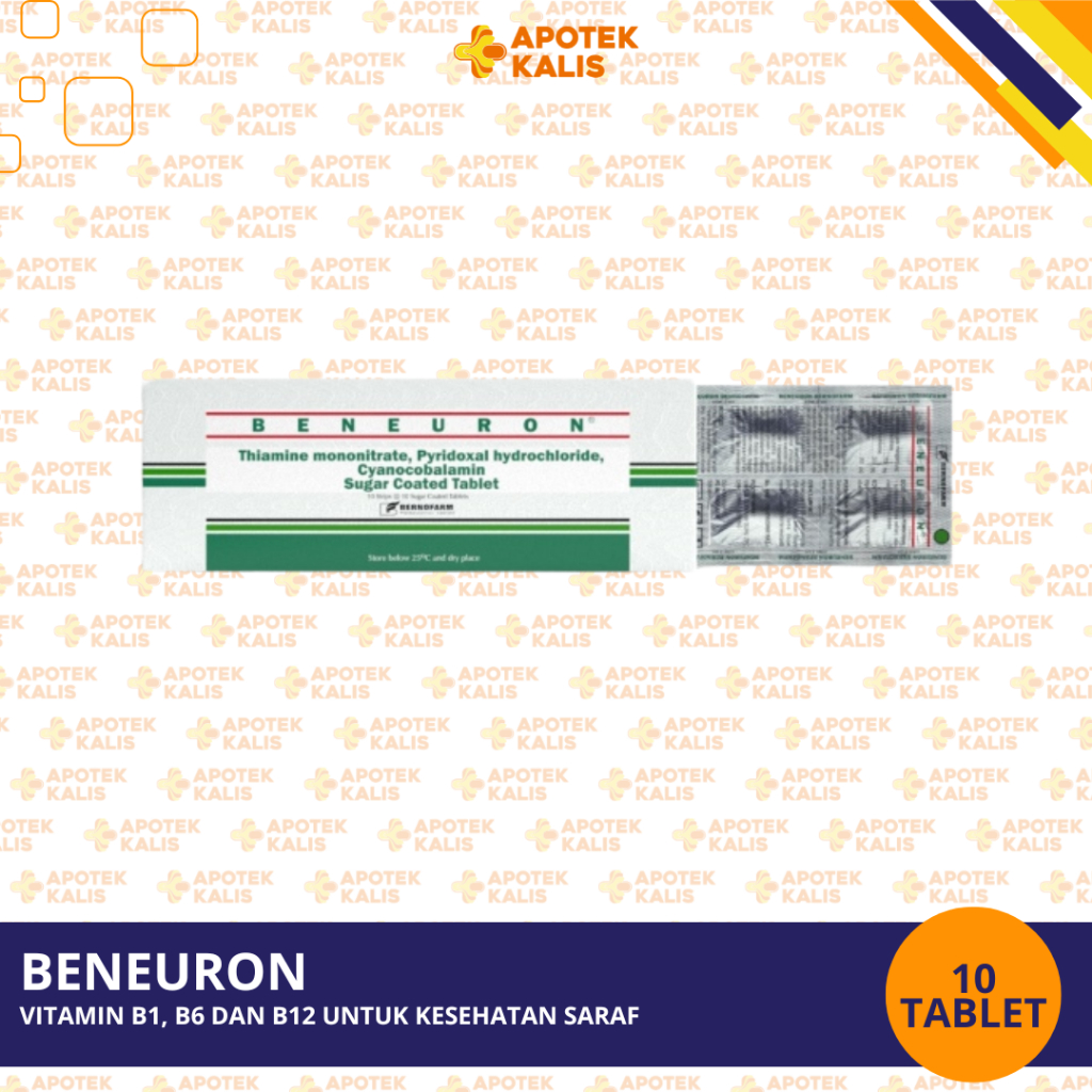 BENEURON  SUPLEMEN PENAMBAH VITAMIN B 10 TABLET