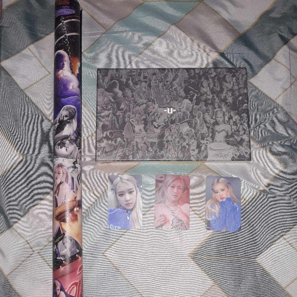 Album Blackpink Rose -R- fullset sealed