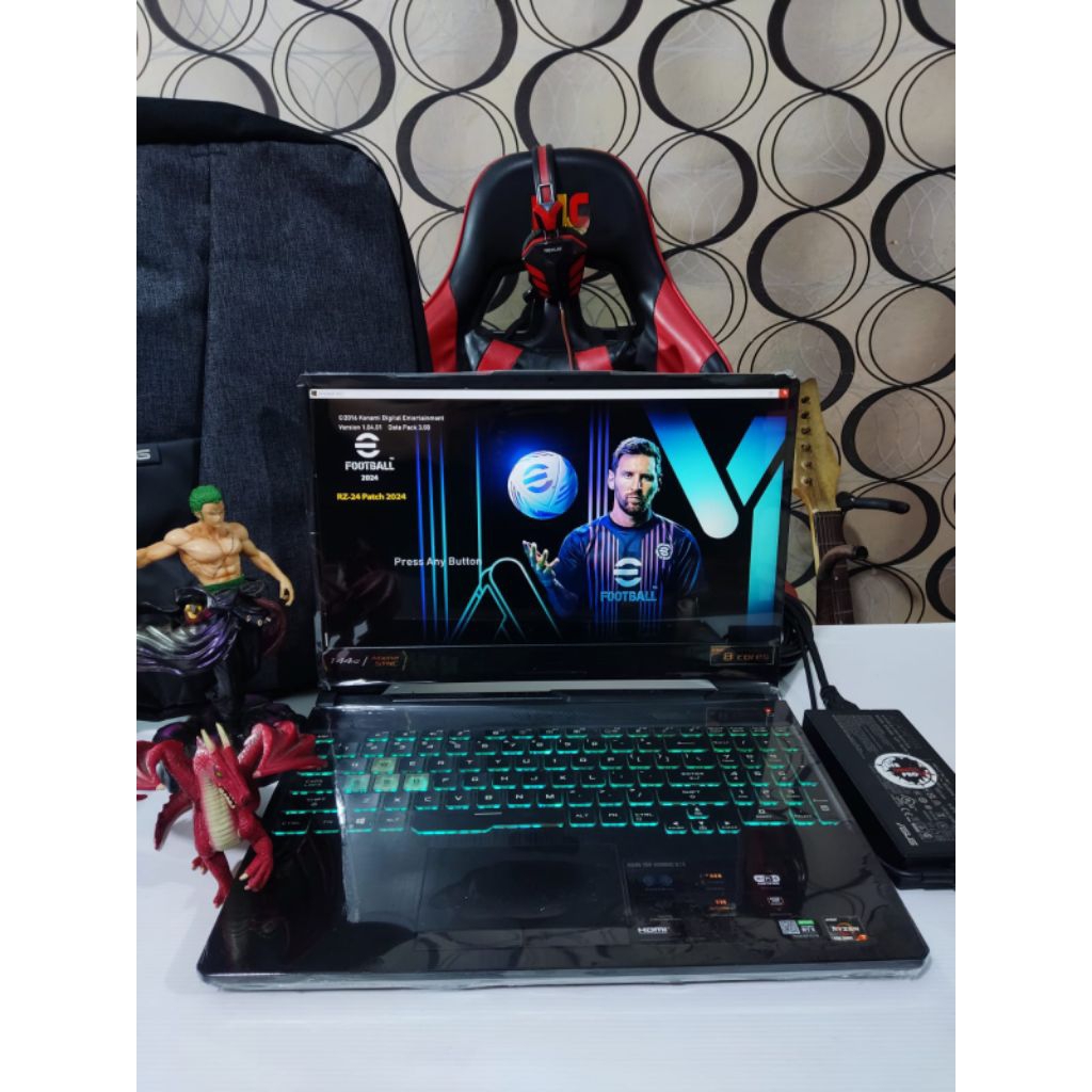 laptop GAMING DESAIN ASUS TUF A15 FA506IC NVIDIA RTX 3050