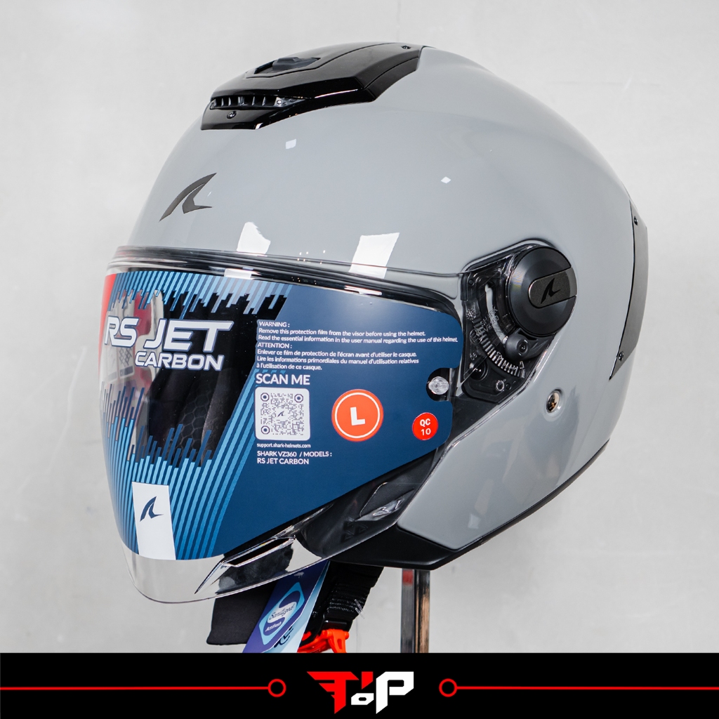 SHARK RS JET BLANK GUN SILVER S05