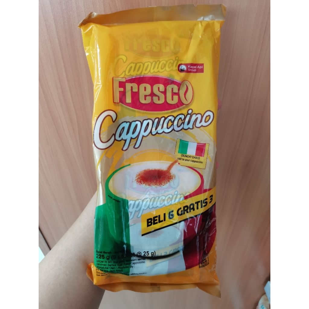 

Fresco Cappucino isi 9 sachet