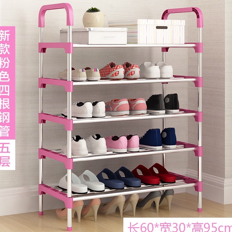 KODE V95L J722 Rak Sepatu 5 Susun Gen 2 Lemari Sepatu 5 Susun Rak Jilbab Rak Scraf Rak Susun Sepatu