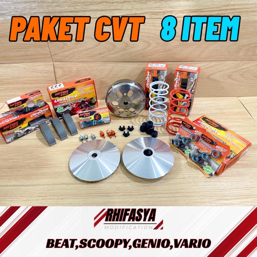 PAKET CVT 8 ITEM. CVT FULL. BEAT, SCOOPY, GENIO, VARIO