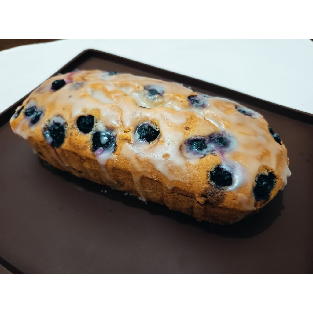 

Lemon Blueberry cream cheese loaf cake