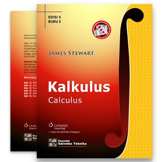 Kalkulus 3 Edisi 5 - James Stewart #salemba original
