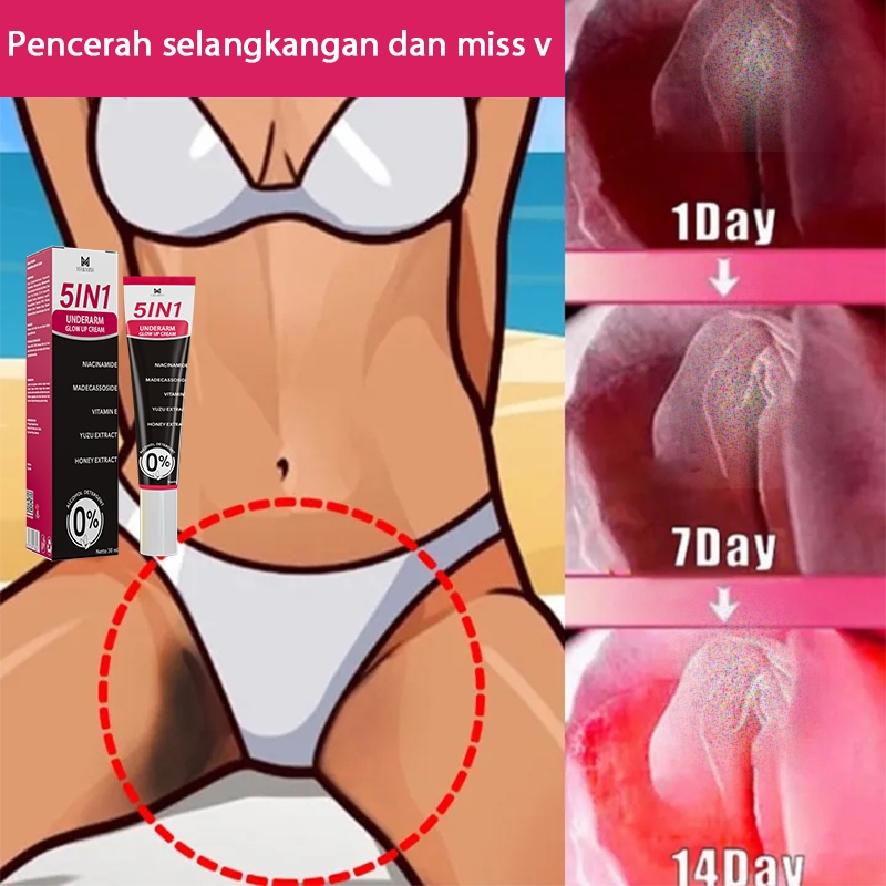【BPOM】Pemutih selangkangan miss v memutihkan ketiak dan selangkangan pemutih selangkangan ampuh 30ml