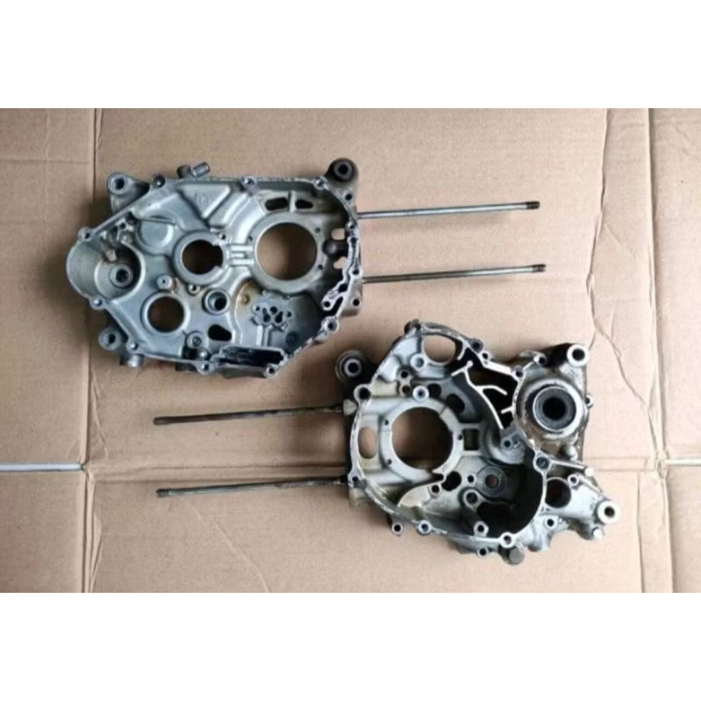 Crankcase blok mesin krengkes kalter kanan kiri Yamaha Vega Zr-Jupiter z1 Robot  Second Original Cop
