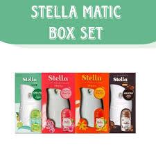 Stella Air Freshsner Matic Box Set Device Tanpa Refill & Dahlia Arum Dalu Matic Refill 225ml