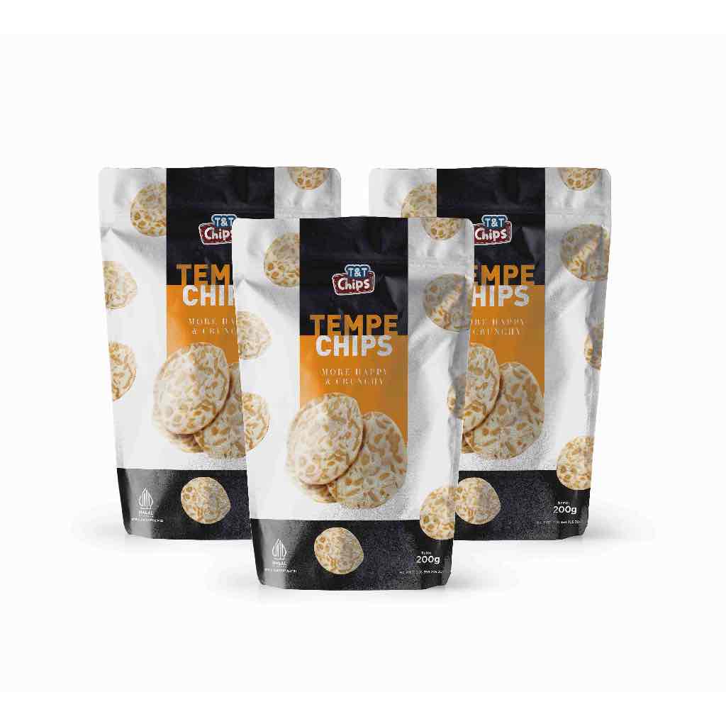 

Paket Isi 3 - Tempe Chips (Keripik Tempe Premium)