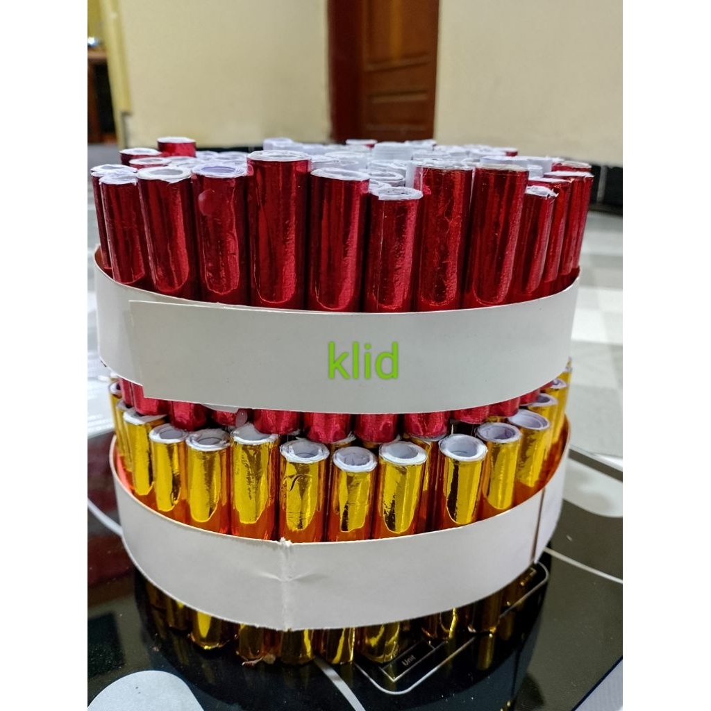 

gulungan kertas warna hvs isi 100 biji