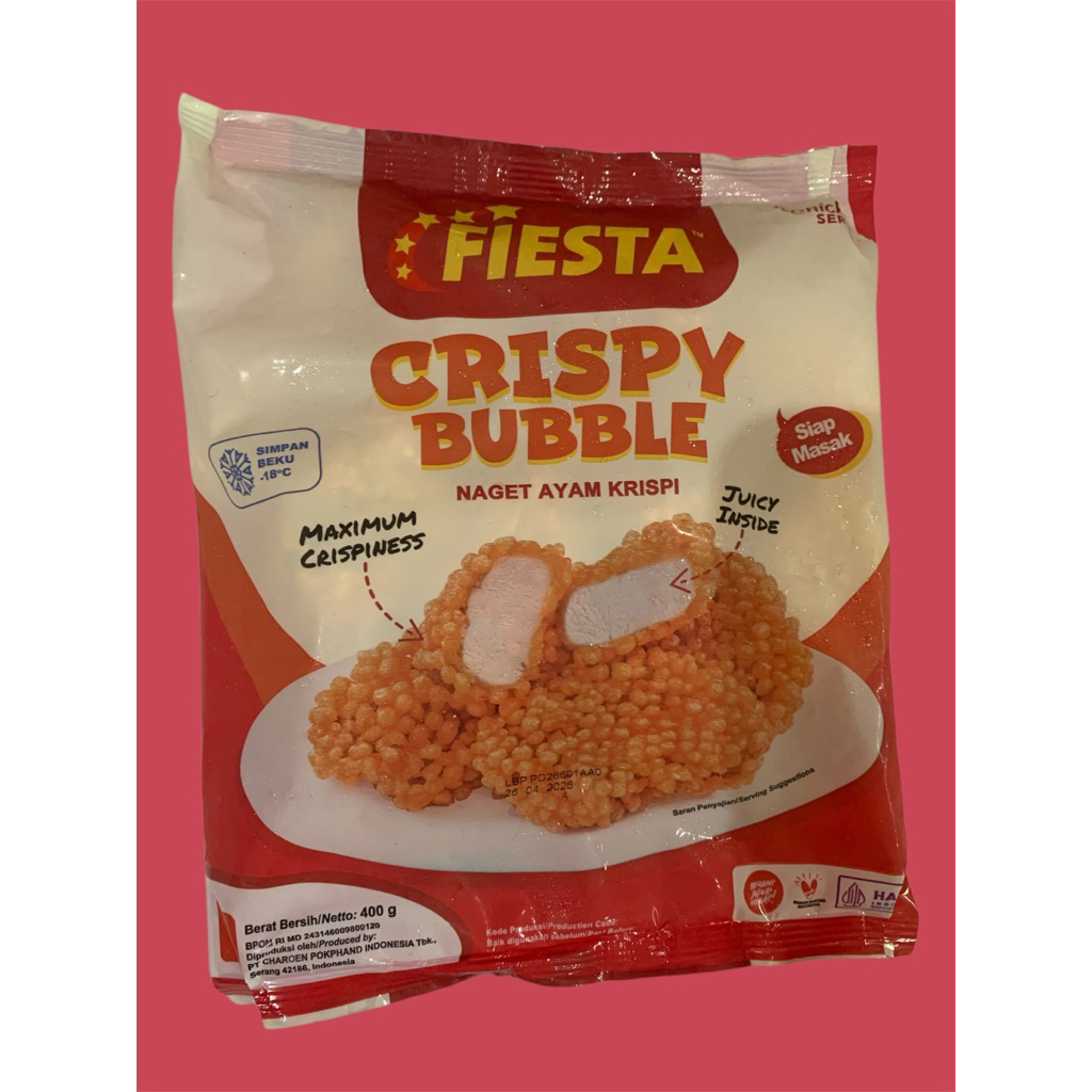 

Fiesta crispy Bubble 400 gr