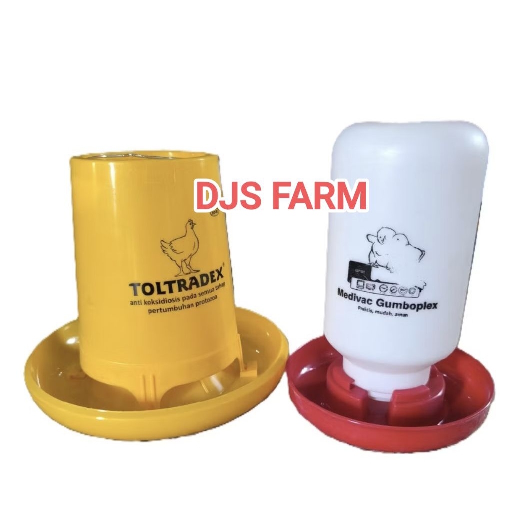 Tempat Minum Ayam 1 Liter Medion TMA 1 L Tempat Makan Ayam 1 Kg Tempat Ransum Ayam