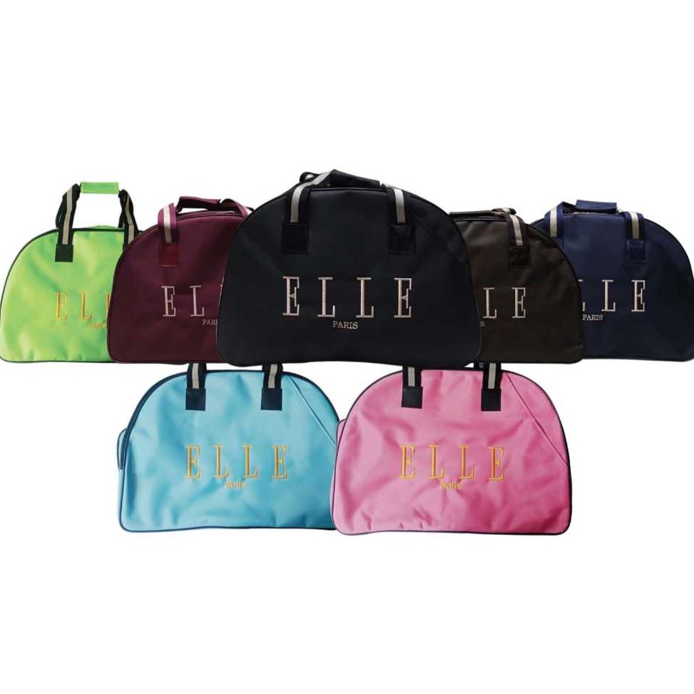 KODE D83Q TAS TRAVEL WANITA ELLE  BAG ELLE TAS PAKAIAN TENTENG WANITA  TAS PAKAIAN BESAR ELLE BAG