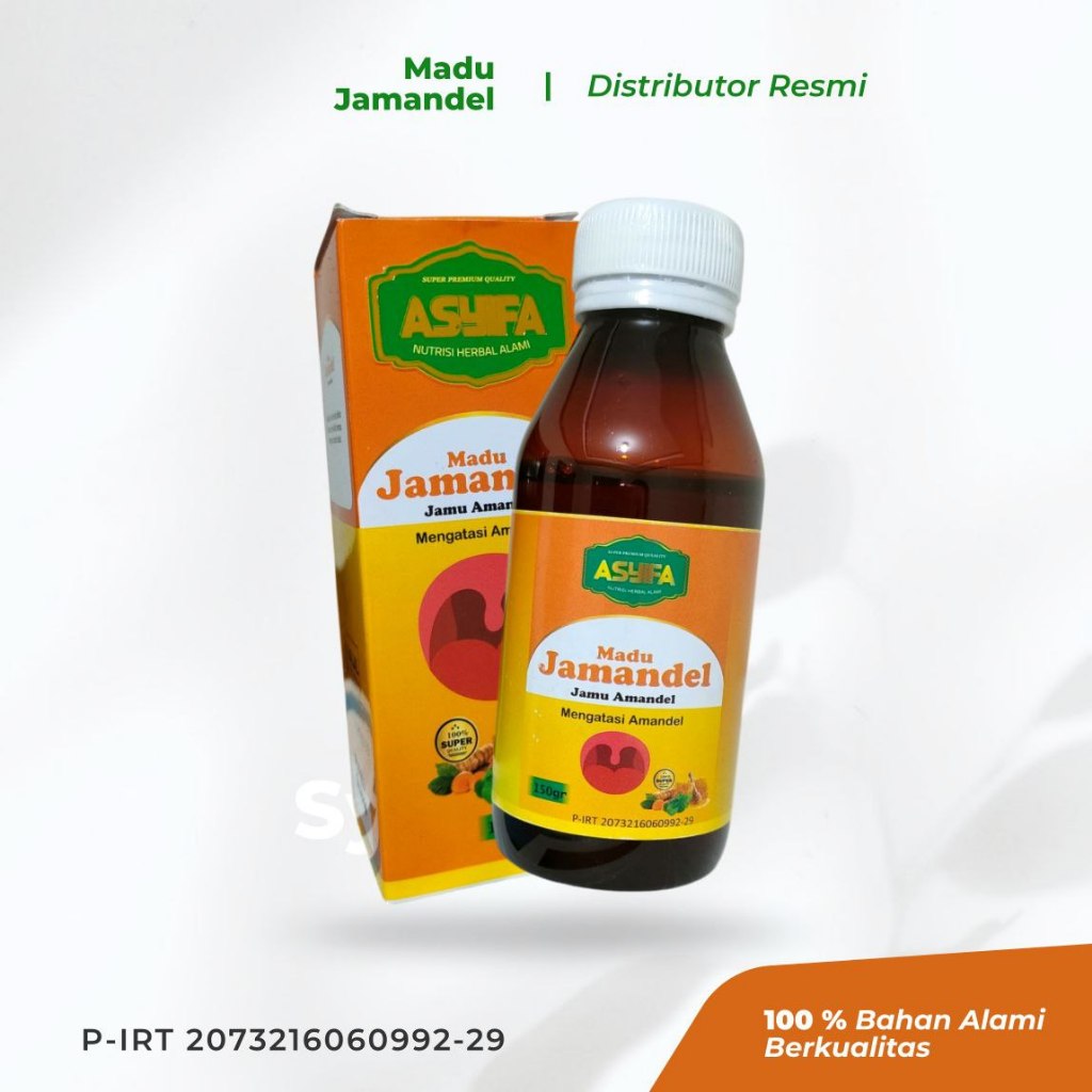 

Asyifa Madu Jamandel untuk Amandel dan Radang Tenggorokan isi 150gr