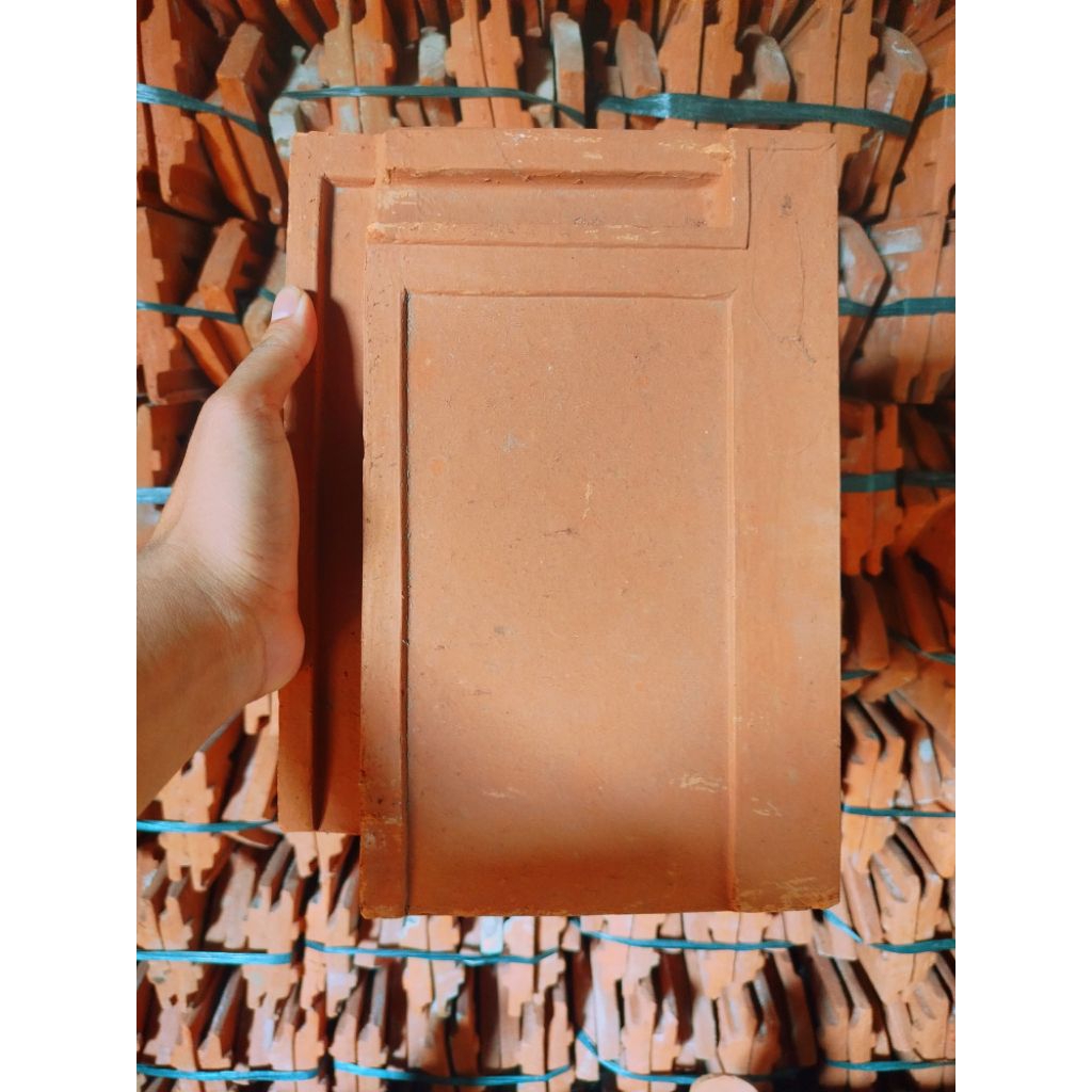 Genteng Flat Minimalis Tanah liat Kualitas Bagus