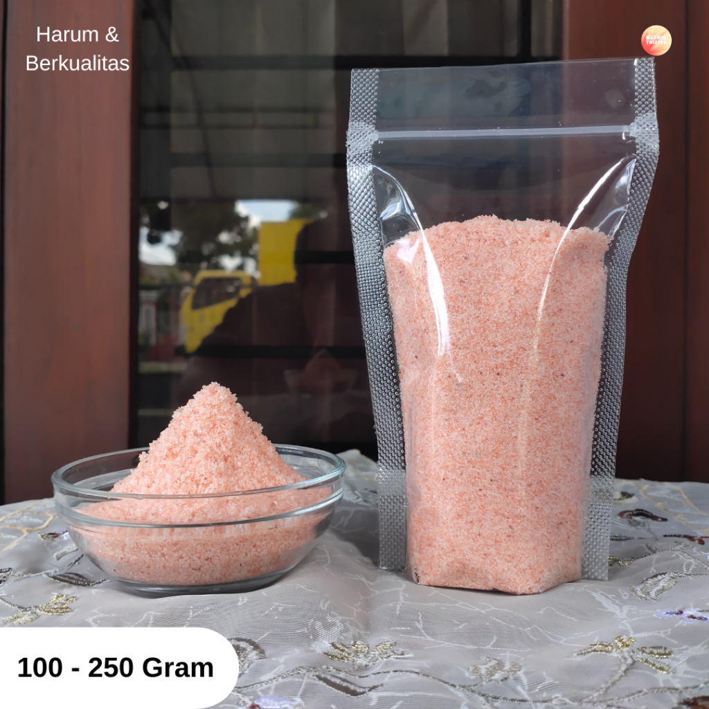 

Garam Himalaya 100–250 Gram – Pink Salt Alami Kaya Mineral