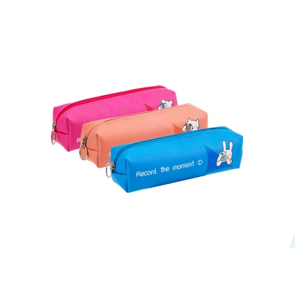 

Tempat Pensil Sleting Pencil Pouch Pen Case DELI Kain EH-915