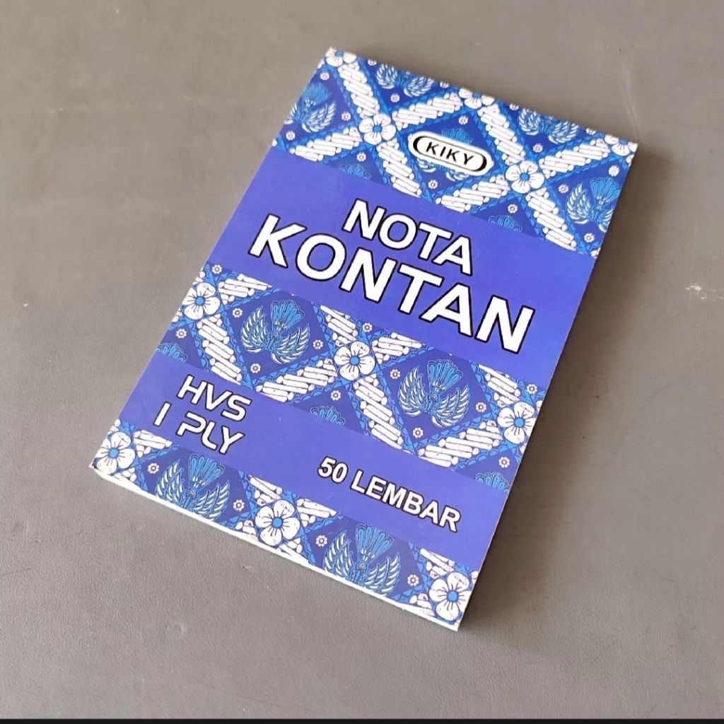 

5 Pcs Nota Kontan Kecil 1 Ply Kiky